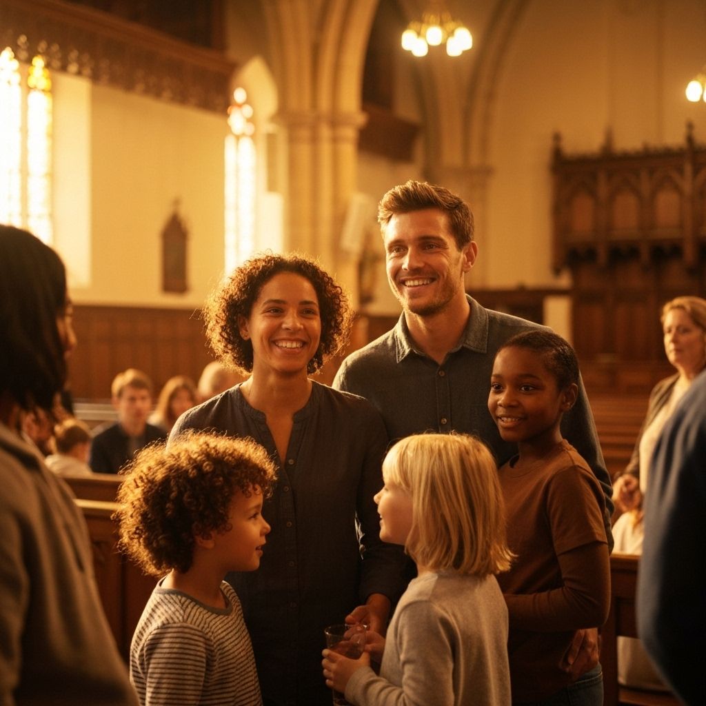 Ministry families gathering together